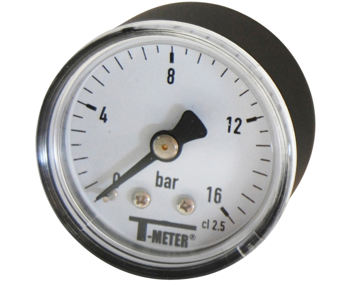 ABS pressure gauge 1640 dry axial Ø40 1/8'' Class2,5 0/4bar